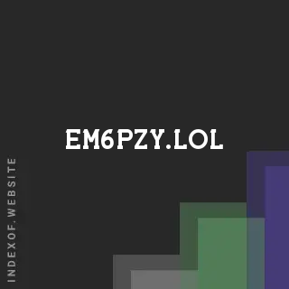em6pzy.lol by Amalia Ilyas site -  Indexof