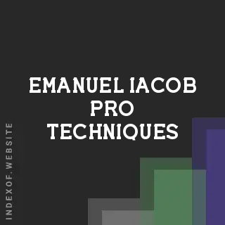 Emanuel Iacob Pro Techniques | Indexof