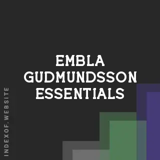 Embla Gudmundsson Essentials | Indexof