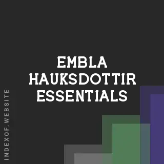 Embla Hauksdottir Essentials | Indexof