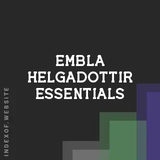 Embla Helgadottir Essentials | Indexof