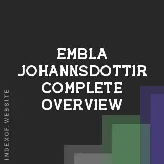 Embla Johannsdottir Complete Overview | Indexof