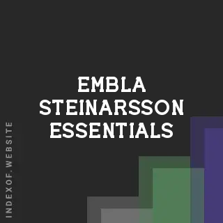 Embla Steinarsson Essentials | Indexof
