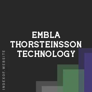 Embla Thorsteinsson Technology | Indexof