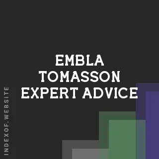 Embla Tomasson Expert Advice | Indexof