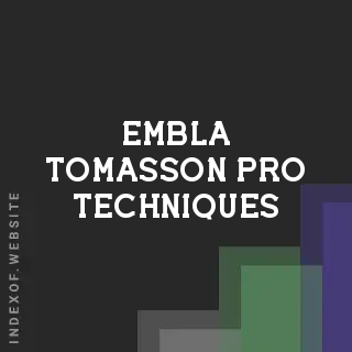Embla Tomasson Pro Techniques | Indexof