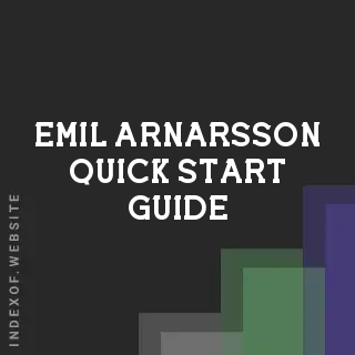 Emil Arnarsson Quick Start Guide | Indexof