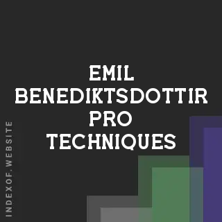 Emil Benediktsdottir Pro Techniques | Indexof