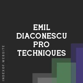 Emil Diaconescu Pro Techniques | Indexof