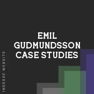 Emil Gudmundsson Case Studies | Indexof