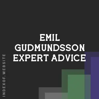 Emil Gudmundsson Expert Advice | Indexof
