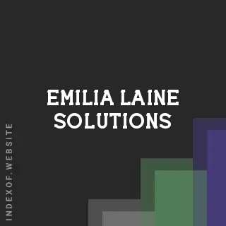 Emilia Laine Solutions | Indexof