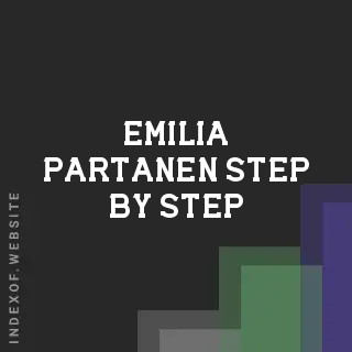 Emilia Partanen Step-by-Step | Indexof