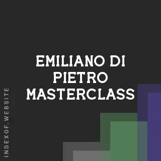Emiliano Di Pietro Masterclass | Indexof