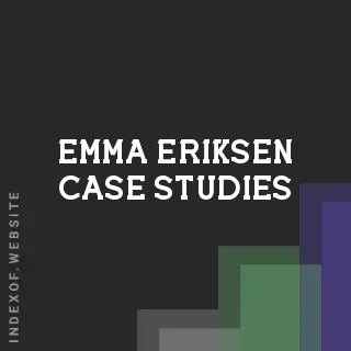 Emma Eriksen Case Studies | Indexof