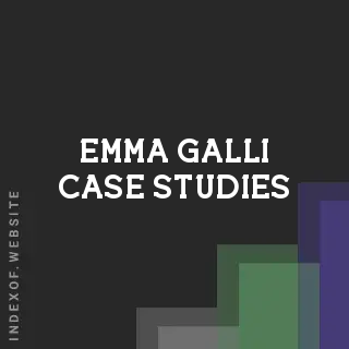 Emma Galli Case Studies | Indexof