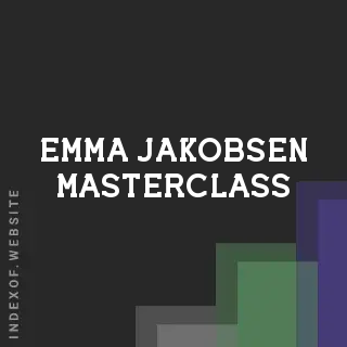 Emma Jakobsen Masterclass | Indexof