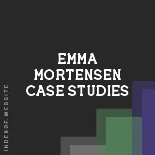 Emma Mortensen Case Studies | Indexof