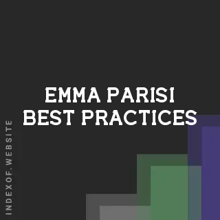 Emma Parisi Best Practices | Indexof