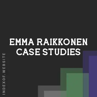 Emma Raikkonen Case Studies | Indexof