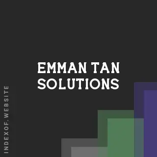 Emman Tan Solutions | Indexof