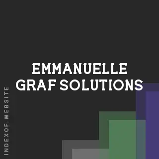 Emmanuelle Graf Solutions | Indexof