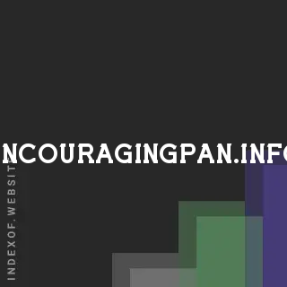 encouragingpan.info by Teresita Salvador site -  Indexof
