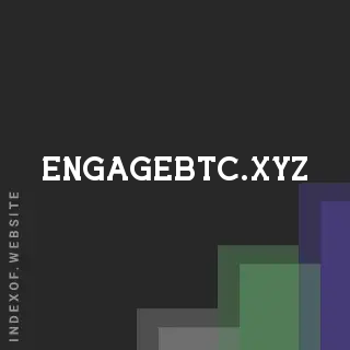 engagebtc.xyz by Charalambos Zenonos site -  Indexof