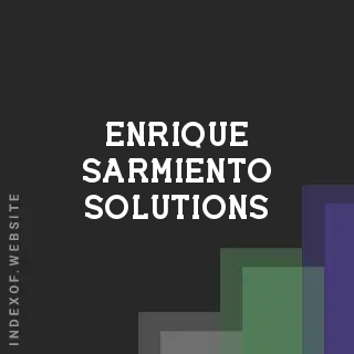 Enrique Sarmiento Solutions | Indexof