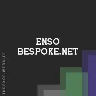 enso-bespoke.net by Gisli Isaksdottir site -  Indexof