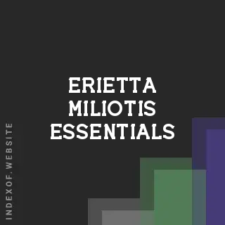 Erietta Miliotis Essentials | Indexof