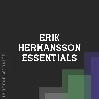 Erik Hermansson Essentials | Indexof