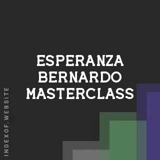 Esperanza Bernardo Masterclass | Indexof
