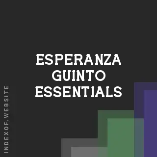 Esperanza Guinto Essentials | Indexof