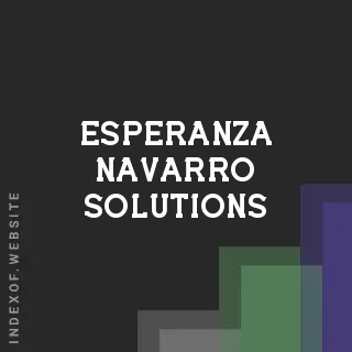 Esperanza Navarro Solutions | Indexof
