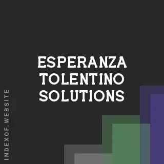 Esperanza Tolentino Solutions | Indexof