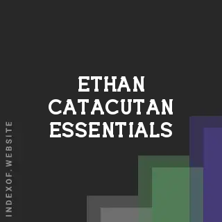 Ethan Catacutan Essentials | Indexof