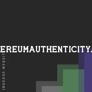 ethereumauthenticity.xyz by Xun Chien site -  Indexof