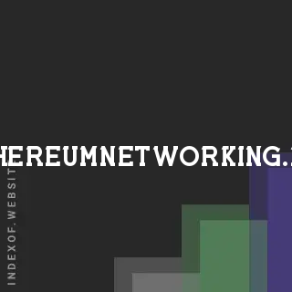 ethereumnetworking.xyz by Amira Wasim site -  Indexof