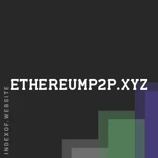 ethereump2p.xyz by Ayse Uyar site -  Indexof