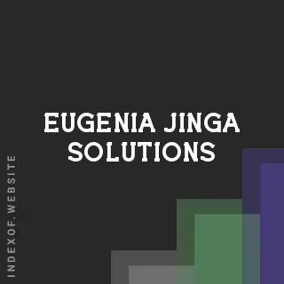 Eugenia Jinga Solutions | Indexof