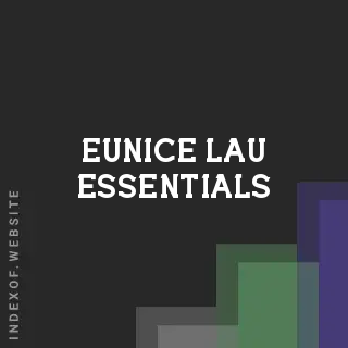 Eunice Lau Essentials | Indexof