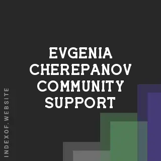 Evgenia Cherepanov Community Support | Indexof