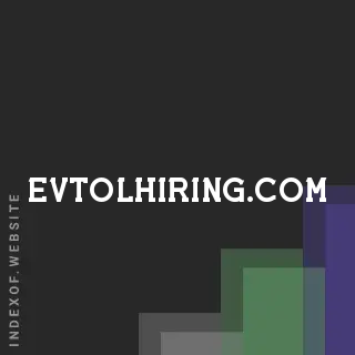 evtolhiring.com by Edda Sveinsson site -  Indexof