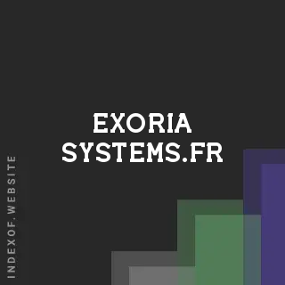 exoria-systems.fr by Loi Quynh site -  Indexof