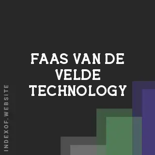 Faas van de Velde Technology | Indexof