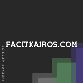 facitkairos.com by Naglaa El-Faki site -  Indexof