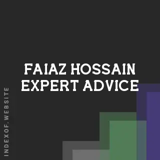 Faiaz Hossain Expert Advice | Indexof