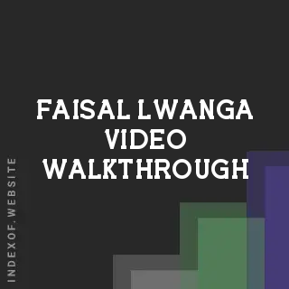 Faisal Lwanga Video Walkthrough | Indexof