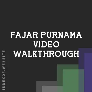Fajar Purnama Video Walkthrough | Indexof